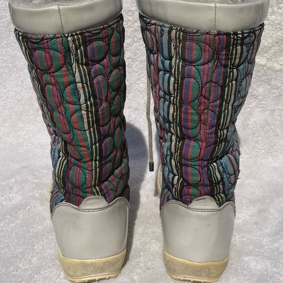 Coach Peggey signature C snow boot US sz 7 - Picture 6 of 10